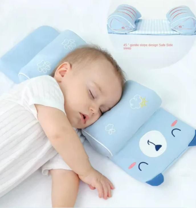 Baby Shaping Head Support Pillow blue