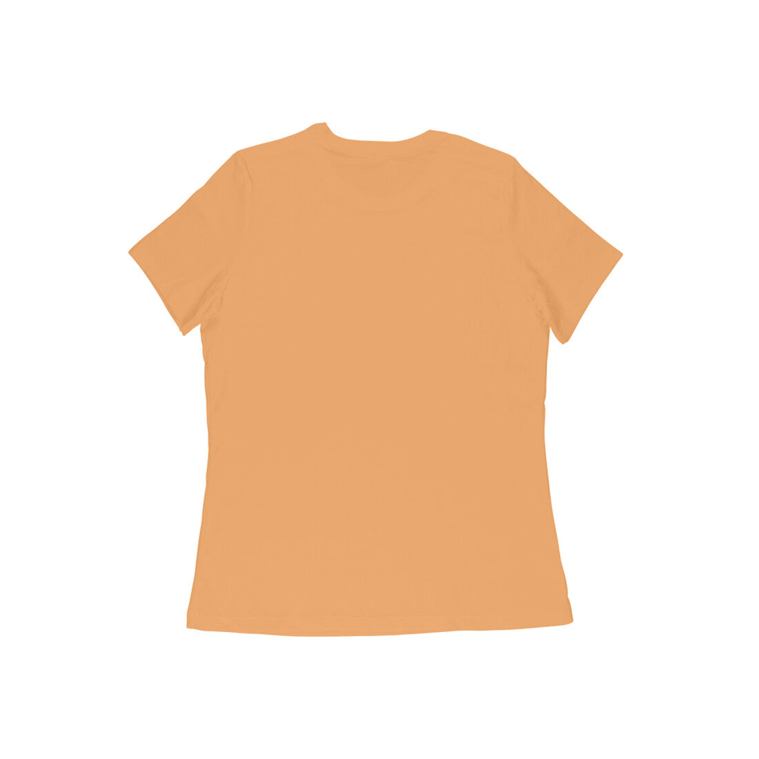 t-shirts for women - orange back