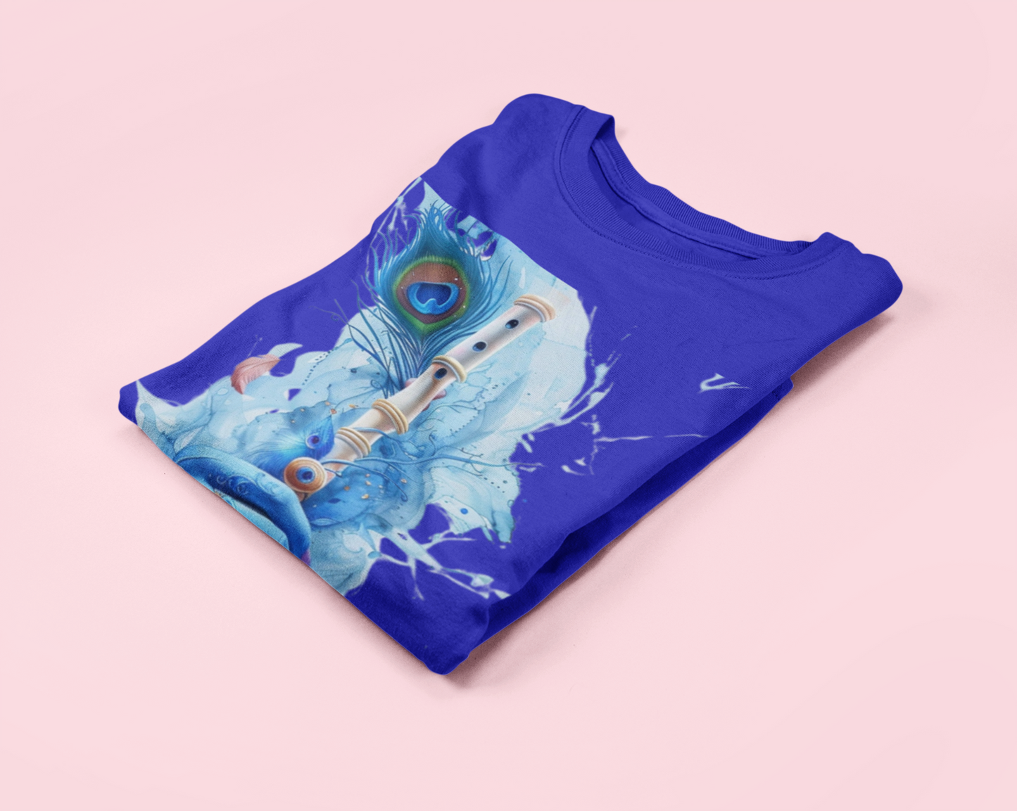Women's T-Shirt - Folded Blue