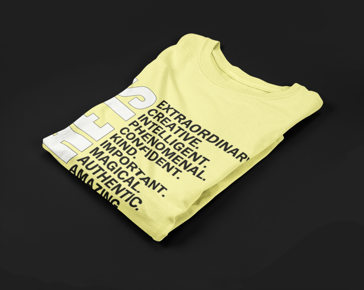 Empowering "She Is Extraordinary" Quote T-Shirt for Women – Inspirational Words Tee | Feminist Gift | Self-Love & Confidence Shirt