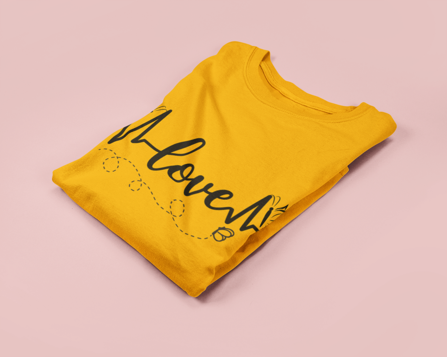 Women's Graphic T-Shirt – "Love" Heartbeat Design