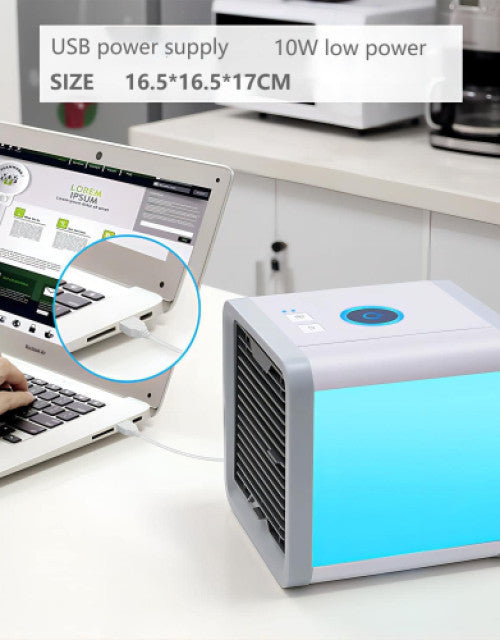 mini ac cooler - Led light
