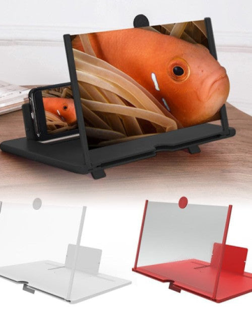 mobile phone screen magnifier - side view
