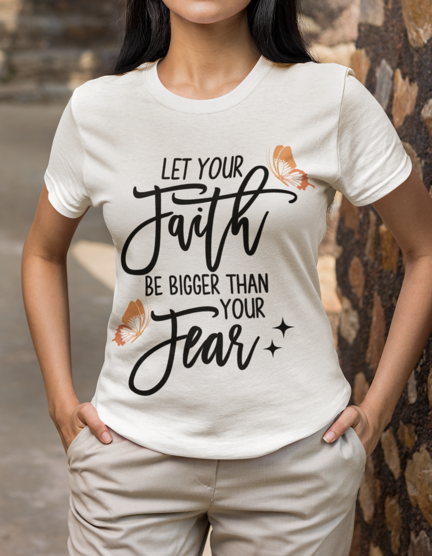 Faith Tshirt | women| white