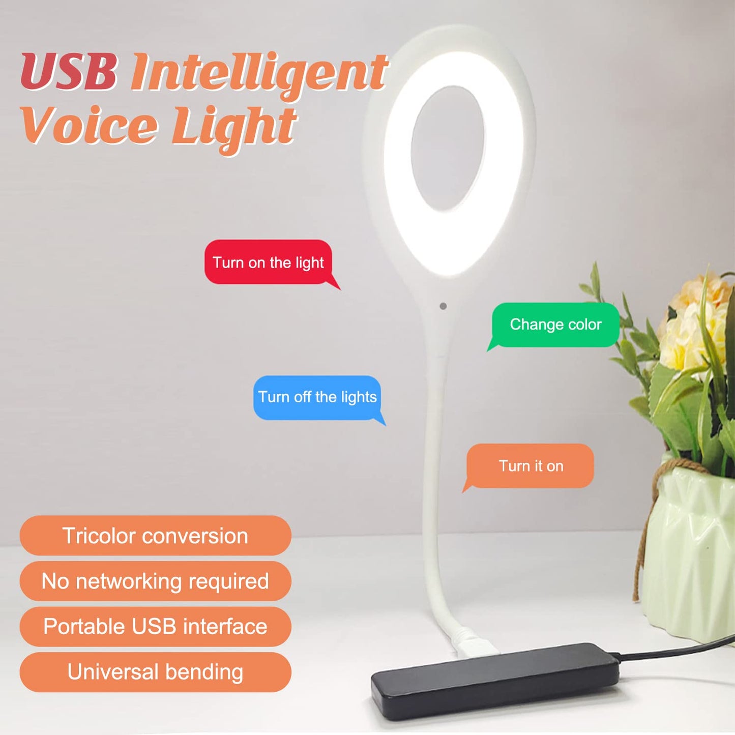 Usb Smart Voice Light