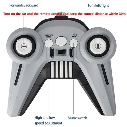 Set of 2 RC Bumper Cars with Ejecting Robots – Ultimate Remote Control Battle Toy