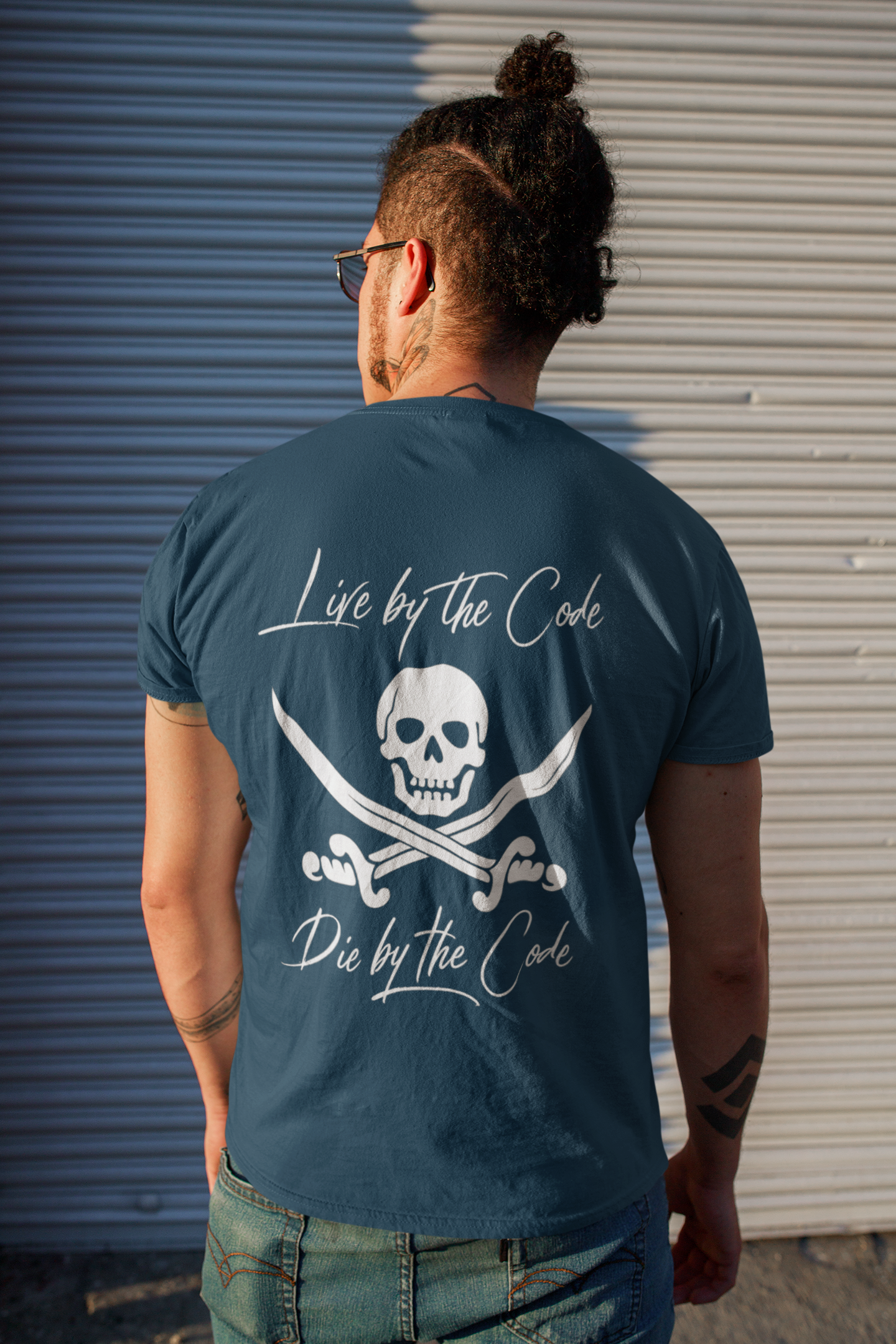 Live by the Code | Tshirt | navy