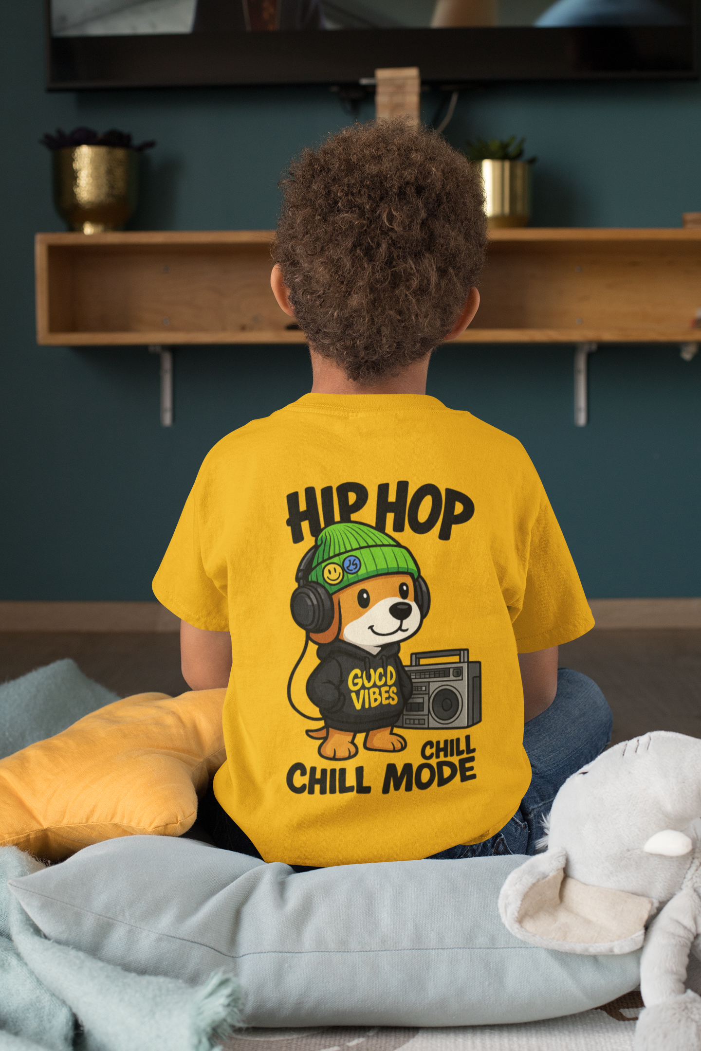 Cute Streetwear Puppy | yellow