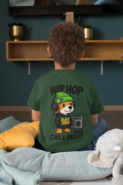 Cute Streetwear Puppy  | olive green