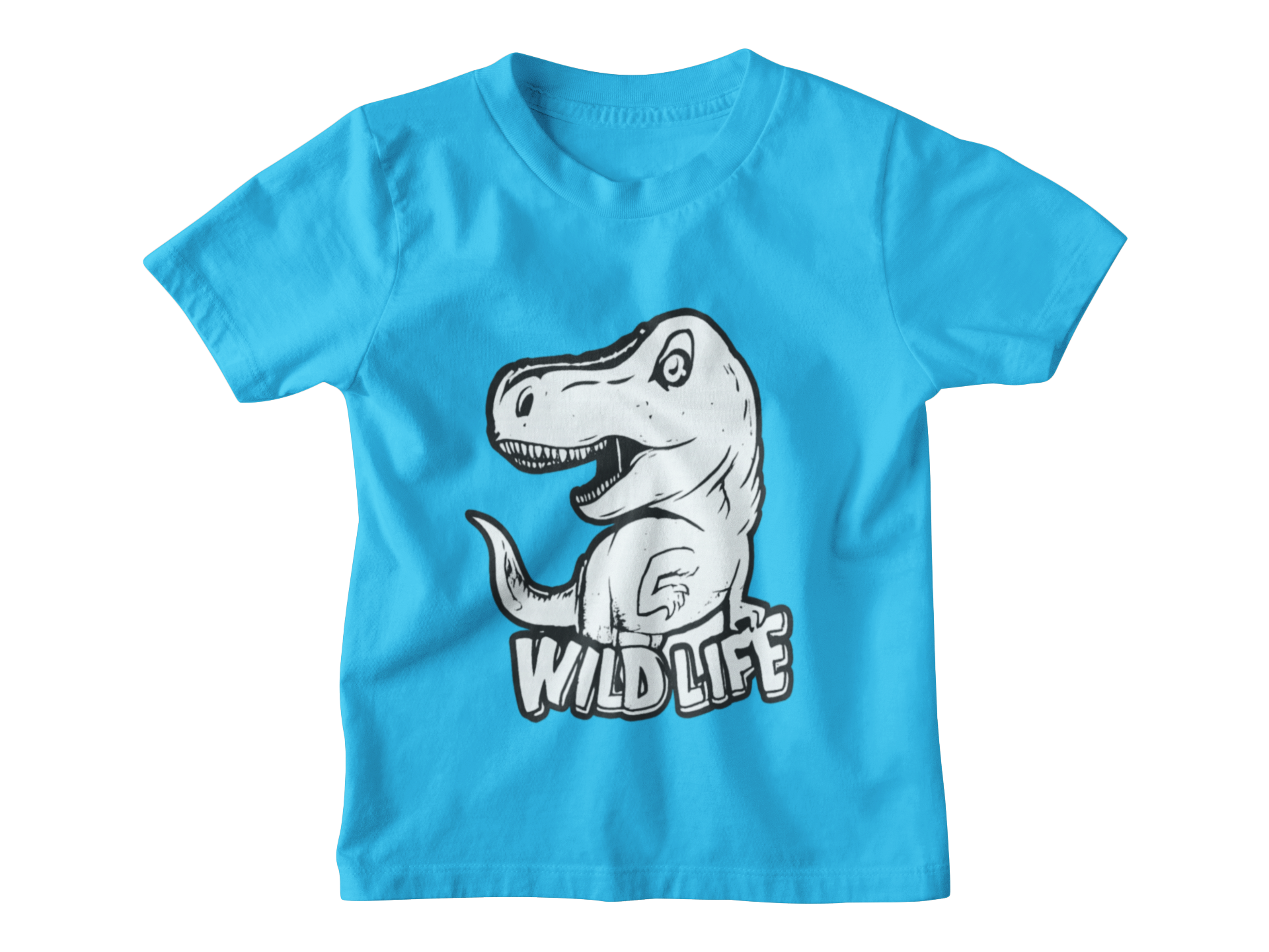 Cute Dinosaur T-Shirt - Blue