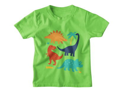 Kids Dinosaur T-Shirt | Green