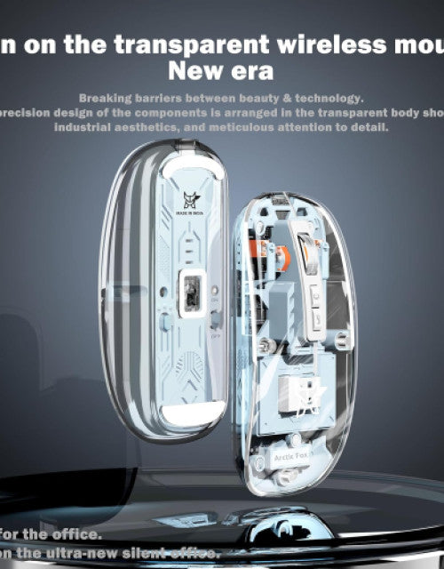 wireless mouse -  side View