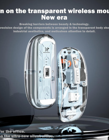 wireless mouse -  side View
