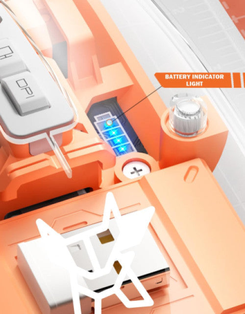 wireless mouse - internal View